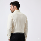 Linen Slab Pink Color Plain Men Shirt